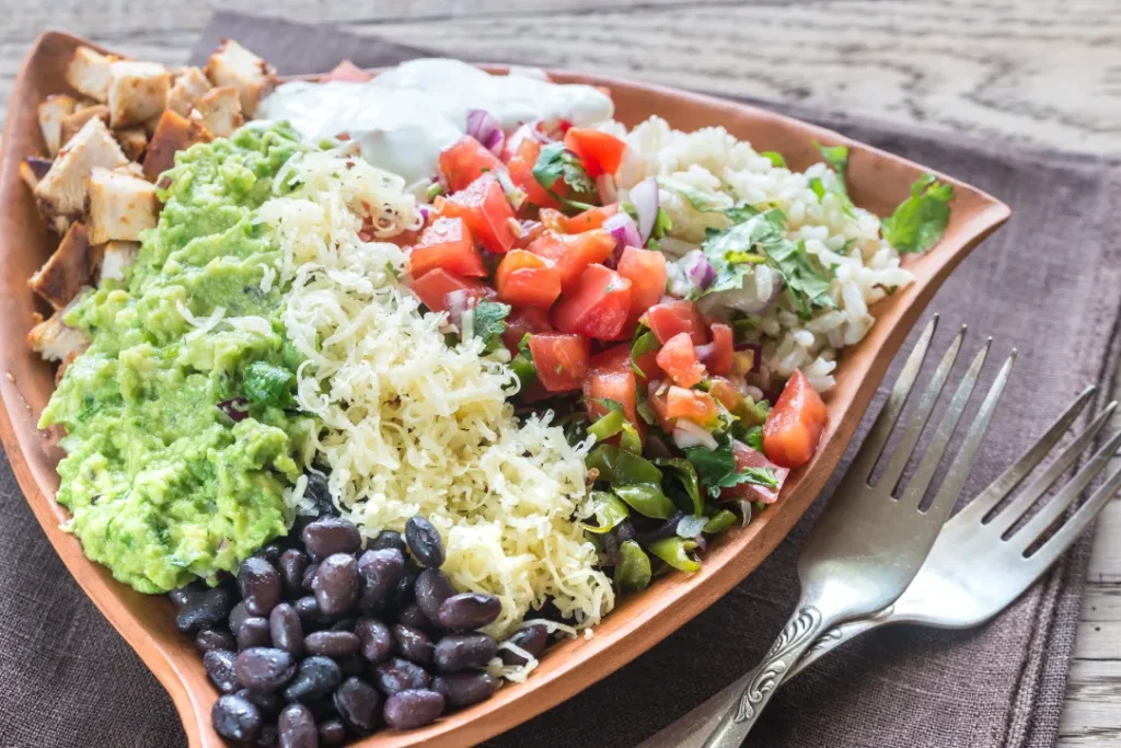 chicken burrito bowl