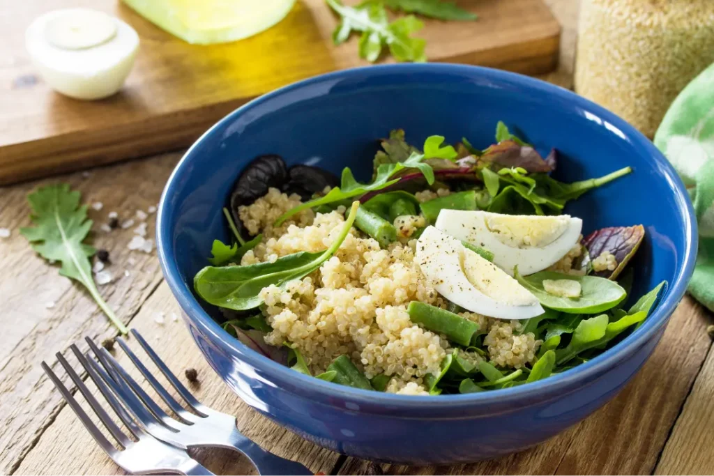 Quinoa Salad with Lemon Vinaigrette